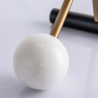 Lampes de chevet LED modernes en marbre pour hôtel, chambre et salon, vente en gros directe d'usine chinoise