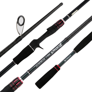 Caña de Pescar Japonesa Ajustable de Fibra de Carbono con Mango Recto de 2.1M, Modelo M MH, Combo de Cañas de Pescar - Product Image 2