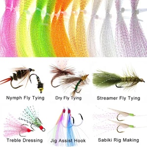 Phát sáng trong bóng tối đèn Flash chủ đề/sợi Sáng Chủ Đề kristal Flash flytying sợi cho flytying chất liệu cho Fly Fisher Fly Fishing - Product Image 5