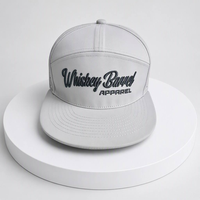 Casquette Snapback Unisexe Hip Hop à Visière Plate 7 Panneaux en Polyester Respirant Perforé avec Broderie 3D, Logo Personnalisé, Vente en Gros Fabricant