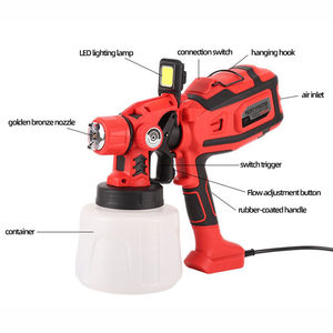 <span class=keywords><strong>Pistolet</strong></span> de pulvérisation électrique haute tension au lithium, portable, pour <span class=keywords><strong>peinture</strong></span> au latex, modèle CN-8000, 3 buses, transfrontalier, directement des fabricants - Product Image 2