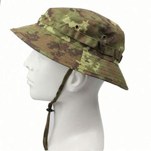 Chapeaux Bob de Pêcheur Ajustables Camouflage pour Hommes avec Cordon, en Gros, en Stock, pour Randonnée en Plein Air - Product Image 3