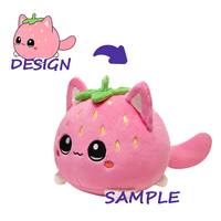 Porte-clés personnalisé en peluche super douce - Style