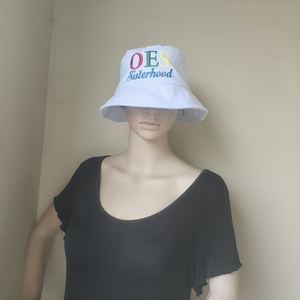 3 disegni di alta qualità OES cotone saia ordine personalizzato della stella orientale cappello a secchiello con ricamo OES Logo - Product Image 1