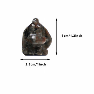 Venta Caliente: Tallados de Animales de Burro y <span class=keywords><strong>Eeyore</strong></span> en Materiales Mixtos Pulidos, Artesanías de Cristal, Regalo de Piedra Curativa - Product Image 2
