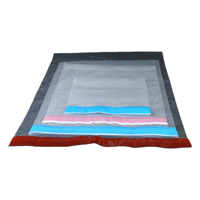 Sac de sécurité douanière imprimé sur mesure avec sceau VOID et pochette pour reçu, scellé irréversible, sac STEB transparent en LDPE pour aéroports et commerce de détail