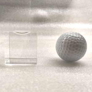 Tùy Chỉnh Nhỏ Vuông Bụi Bằng Chứng Rõ Ràng Acrylic <span class=keywords><strong>Golf</strong></span> Bóng Hiển Thị Cube <span class=keywords><strong>Box</strong></span> Với Hat Nắp - Product Image 4