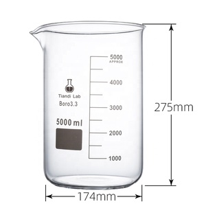 प्रयोगशाला ग्लैसवेयर स्पट के साथ ग्लास बीकर 100 मिली - Product Image 3