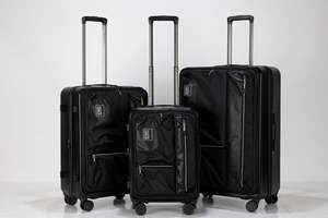 Valise professionnelle haut de gamme personnalisée à compartiments multiples, en thermoformage PC, avec poche avant et chariot en aluminium, pour l'exportation - Product Image 5