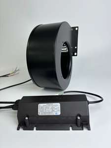 Sunxfan 133-190 mét áp lực cao động cơ ly tâm Fan Blower 220V AC 50Hz 140 Wát nhỏ im lặng mạ kẽm tấm cánh quạt OEM - Product Image 5
