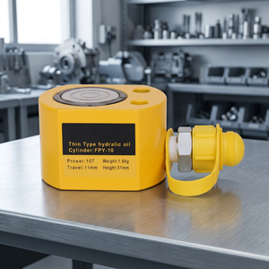 Cylindre hydraulique de type fin Fpy-10 10T, course de 11 mm, hauteur de 51 mm, jaune - Product Image 2