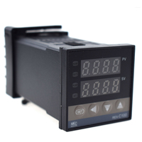 Panneau de contrôleur de température ZR REX-C100 + sonde thermocouple Max.40A SSR + K