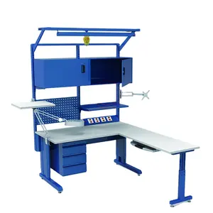 lab furniture electrical laboratory workbench mobile work bench for repairing