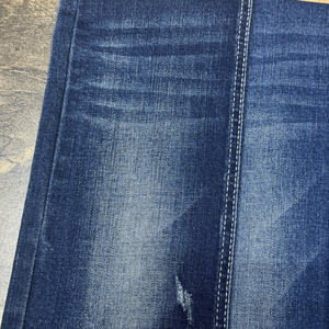 Fabricante al por mayor <span class=keywords><strong>tela</strong></span> <span class=keywords><strong>de</strong></span> mezclilla rollos personalizable Algodón elástico materia prima para pantalones vaqueros - Product Image 3