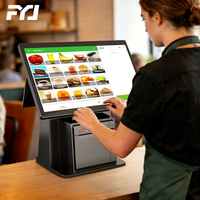 Imprimante de restaurant FYJ-F2 avec scanner en option, design tout-en-un, 14 pouces, performances stables, compatible Loyverse, terminal de point de vente