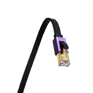 40Gbps 2000Mhz Câble Ethernet plat Cat8 Connecteur <span class=keywords><strong>RJ45</strong></span> SFTP Cat8 Cuivre nu Cat8 <span class=keywords><strong>Cordon</strong></span> de raccordement - Product Image 1