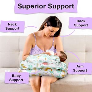 Almohada de Lactancia para Bebés al Mejor Precio, Silla con Soporte Mejorado para Mamá y Bebé - Product Image 4