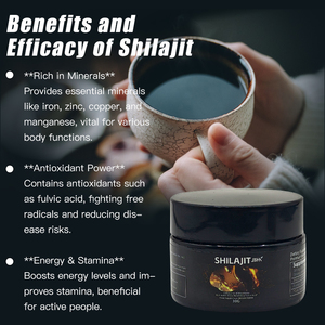 Resin Shilajit Organik Kelas Emas Suplemen Pendukung Imunitas Alami <span class=keywords><strong>Vitamin</strong></span> dan Mineral Kompleks Himalaya Murni - Product Image 5