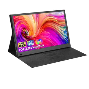 FHD Computer Display 1080P IPS Second External Gaming Screen Portable Monitor 15.6inch with Type-C