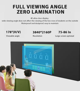 <span class=keywords><strong>Pizarra</strong></span> <span class=keywords><strong>multimedia</strong></span> interactiva 4K con pantalla táctil para escuela, <span class=keywords><strong>pizarra</strong></span> inteligente Nano Digital para enseñanza - Product Image 4