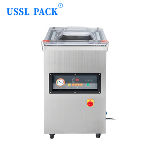 Selladora <span class=keywords><strong>de</strong></span> Alimentos <span class=keywords><strong>de</strong></span> Doble Sellado Vertical Semiautomática <span class=keywords><strong>de</strong></span> Acero Inoxidable DZ-400-2E-V1 para Carne y <span class=keywords><strong>Mariscos</strong></span> - Product Image 1