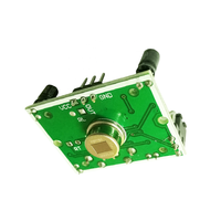 HC-SR501 Modul Sensor Gerak PIR Merek Asli-Detektor Tubuh Manusia Inframerah Pyroelektrik Pemasangan Permukaan untuk Perangkat yang Kompatibel