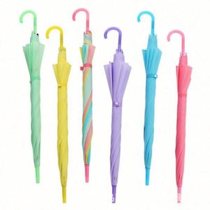 Custom Portable PVC Transparent Classic Straight Umbrella with Logo High Quality Wedding Advertising Gift Umbrella - Product Image 1