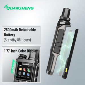 Talkie-walkie portable Quansheng IP-Q1 4G POC avec suivi GPS, portée de communication de 1000 km, batterie de 2500 mAh, radio bidirectionnelle - Product Image 3