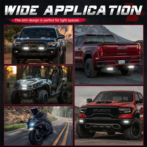 1つのペアボックス30W 6インチスポットビーム単列12V LEDライトバーUTV SUVオフロードピックアップトラック用 - Product Image 4