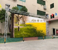 Affichage à LED extérieur haute performance IP65 mur vidéo de 2-4 mètres 3.9mm location LED (P2.5 P3 P4) 2 ans de garantie