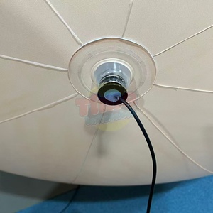 Globo Inflable Gigante de PVC de 2m 3m con Logotipo, Globo LED RGB con Control Remoto, Globos Inflables Publicitarios de Helio para Festivales - Product Image 5