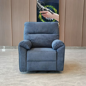 Fauteuil inclinable électrique à double moteur, fauteuil inclinable avec fonction de chauffage et de massage - Product Image 4