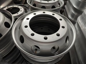 ล้ออะลูมิเนียมใหม่ 11R22.5 22.5x8.25 22.5x9.0 ผลิตจากโรงงานโดยตรง ปรับแต่งได้ตามต้องการ สำหรับรถบรรทุก รับรองคุณภาพ สีเงิน รับประกัน 5 ปี - Product Image 6