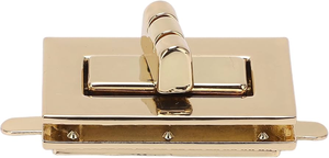 女性用バッグハードウェアアクセサリーツイストロックバックルアンティーク修理バッグ交換用ハードウェアバックルDIY手作りバッグメタル - Product Image 4