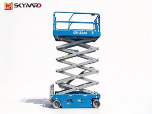รถ<span class=keywords><strong>ยก</strong></span>แบบกรรไกรไฟฟ้าขับเคลื่อนด้วยตัวเอง รุ่นพรีเมียม JCPT1008HD ความสูงทำงาน 10 เมตร รับน้ำหนักได้ 230 กิโลกรัม สำหรับงานบำรุงรักษาภายในอาคาร - Product Image 1