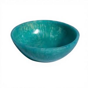 ชามสลัดเรซิ่นสีสันตามสั่ง ดีไซน์รักษ์โลก ทำด้วยมือ คุณภาพสูง ขัดเงา น่ารัก ภาชนะใส่อาหารสำหรับงานเลี้ยง - Product Image 1