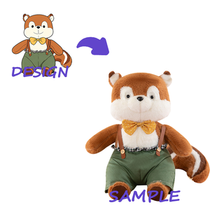 Peluche super douce personnalisée avec design - Matière polyester - Product Image 2