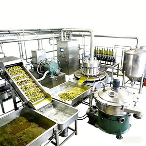 Nouvelle ligne de production automatique d'huile d'olive <span class=keywords><strong>extra</strong></span> vierge de 2000L en acier inoxydable 304 - Product Image 1