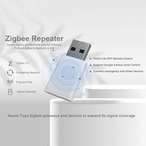 SIXWGH Zigbee 3.0 Wi-Fi para Tuya, Repetidor de Señal con Alcance de 30m, Compatible con Alexa/<span class=keywords><strong>Google</strong></span> Home, Ideal para Hoteles, Garajes, Bares, Alimentado por USB, para 30 Dispositivos - Product Image 3