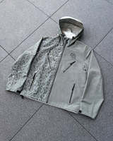 Veste Coupe-Vent Homme Personnalisée en Polyester Nylon avec Capuche, Imperméable et Résistante au Vent pour Randonnée en Extérieur