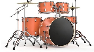 Chuyên Nghiệp Trống Thiết Lập Chất Lượng Cao Dễ Dàng Để Tìm Hiểu Bền Trống Kit Đơn Giản Để Cài Đặt 5 Pcs 5 Trống + 3 Chũm Chọe OEM Dm022626 - Product Image 2