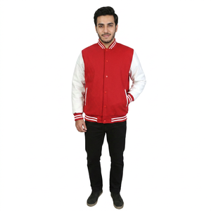 Blouson Bomber Décontracté Homme en Coton Coupe Slim de Haute Qualité, Col Montant Brodé, Vente Chaude, Coupe-Vent, Usage Professionnel et Décontracté - Product Image 1