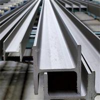 Structure en acier universelle Q355b I/h Beam 400mm * 200mm * 8mm * 13mm * 12m pour supporter des panneaux de béton pré-coulé de 8 pouces de large