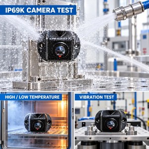 Sistema di Telecamere 3D <span class=keywords><strong>a</strong></span> 360 Gradi con Visione Panoramica, 4 Telecamere IP69K 1080P AHD, Monitor per Camion, Autobus, Camper, Visione Punti Ciechi e Kit di Assistenza al Parcheggio - Product Image 4