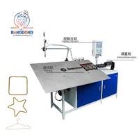 Machine de pliage de fil CNC 2D semi-automatique synchronisée, alimentation directe usine, composants PLC, moteur 2,3 kW, acier inoxydable