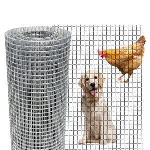 Malla de Alambre Galvanizado <span class=keywords><strong>para</strong></span> Gallinero, Malla de Alambre de Hierro Soldada, Malla de Acero Recubierta de PVC de 8 mm <span class=keywords><strong>para</strong></span> Cercas de Jardín y Granjas - Product Image 1
