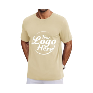 Athleisure T-shirt rafraîchissant pour homme en coton à séchage rapide Col rond Gym Essential Casual Streetwear - Product Image 1