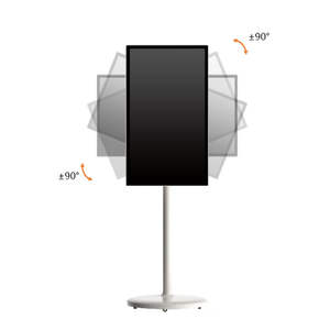 Nouvelle télévision portable pour regarder des films, télévision portable de 21,5 pouces pour les appareils ménagers, meilleur écran de télévision intelligent pour l'éducation - Product Image 2