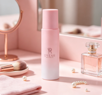 Bouteille en plastique PET de 100 ml, couleur dégradée DY-E-144, logo personnalisé, vide, pour cosmétiques, toner, emballage de liquides pour soins de beauté.