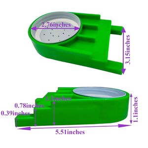 Nuevos comederos de entrada verde Bee Hive Solución de alimentación de jarabe de azúcar o agua fácil y efectiva - Product Image 3